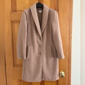 J.Crew Light Pink Jacket Coat